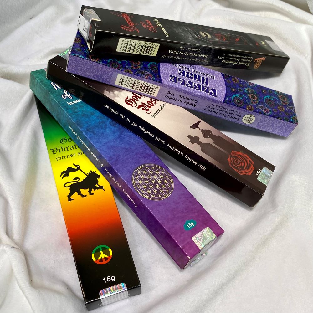Alternative incense mystery value bundle pack The Crystal and