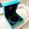 African Turquoise Adjustable Unisex Bracelet Matte Finish 10mm