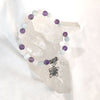 Butterfly Charm Crystal Bracelets - 6mm Many crystal varieties to choose from