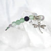 Dragonfly Charm Crystal Bracelets ~ 6mm so many crystals to choose from