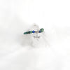 Dragonfly Charm Crystal Bracelets ~ 6mm Crystal Variety