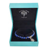 Butterfly Charm Crystal Bracelets - 6mm Many crystal varieties to choose from