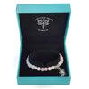 Butterfly Charm Crystal Bracelets - 6mm Many crystal varieties to choose from