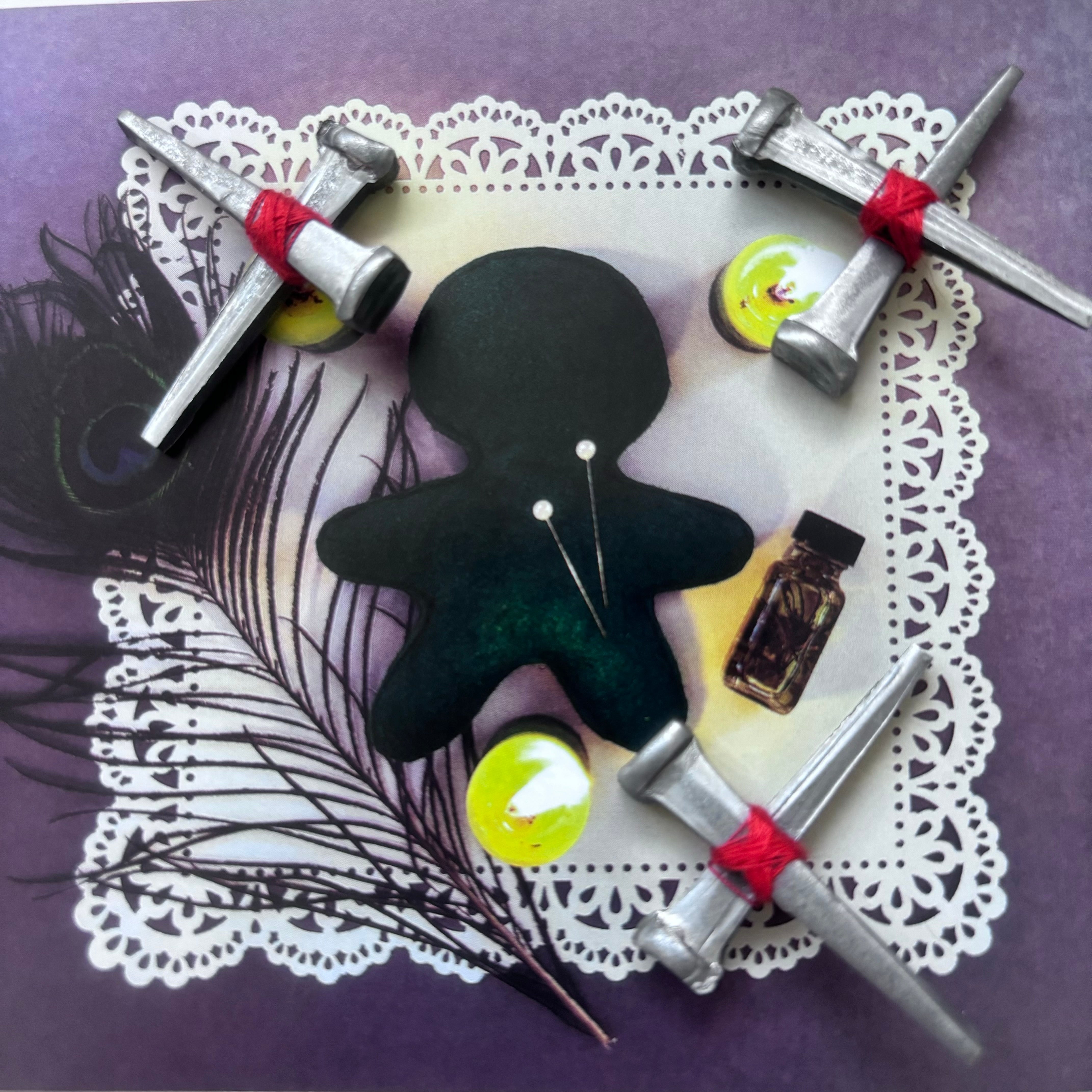 Luna Lovewitch Coffin Nail Crosses and Loose Coffin Nails