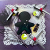 Luna Lovewitch Coffin Nail Crosses and Loose Coffin Nails