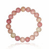 Rhodonite Beaded Bracelet 8mm
