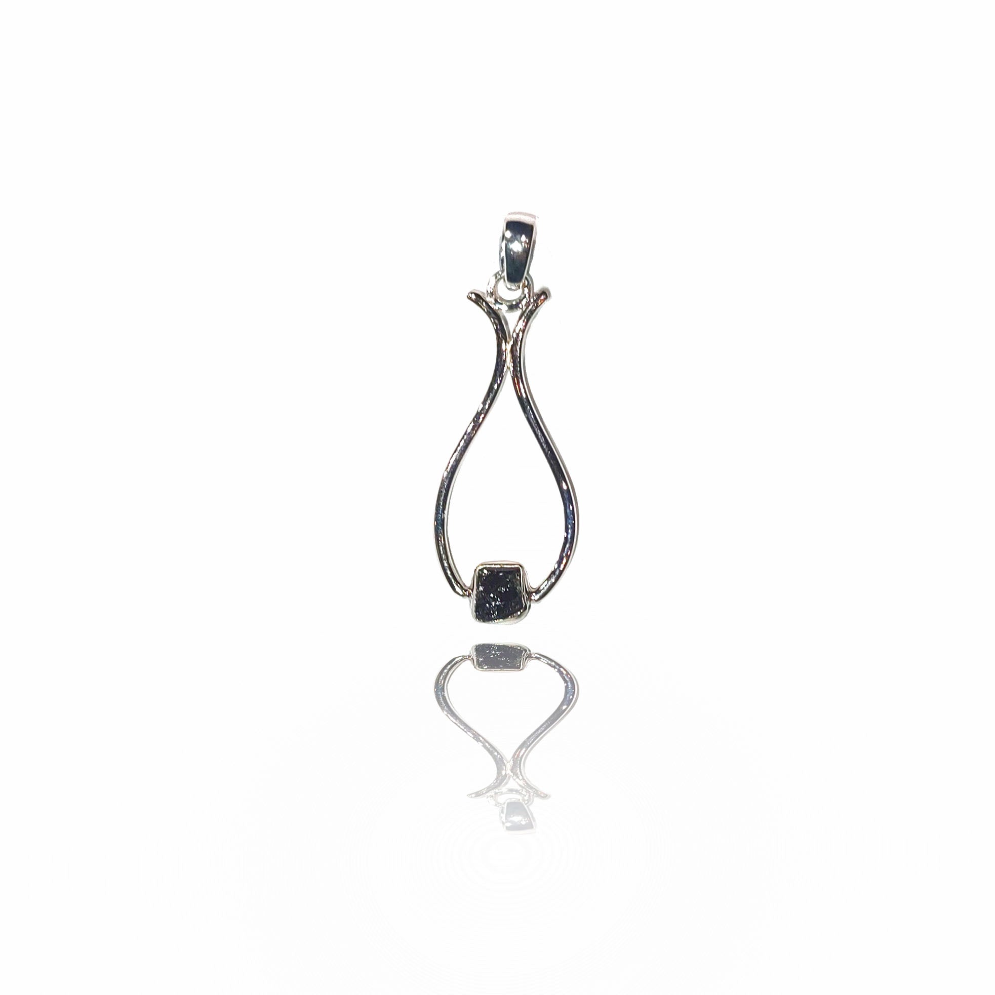 Andromeda Moldavite pendant