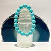 10MM Turquoise Howlite beaded bracelet