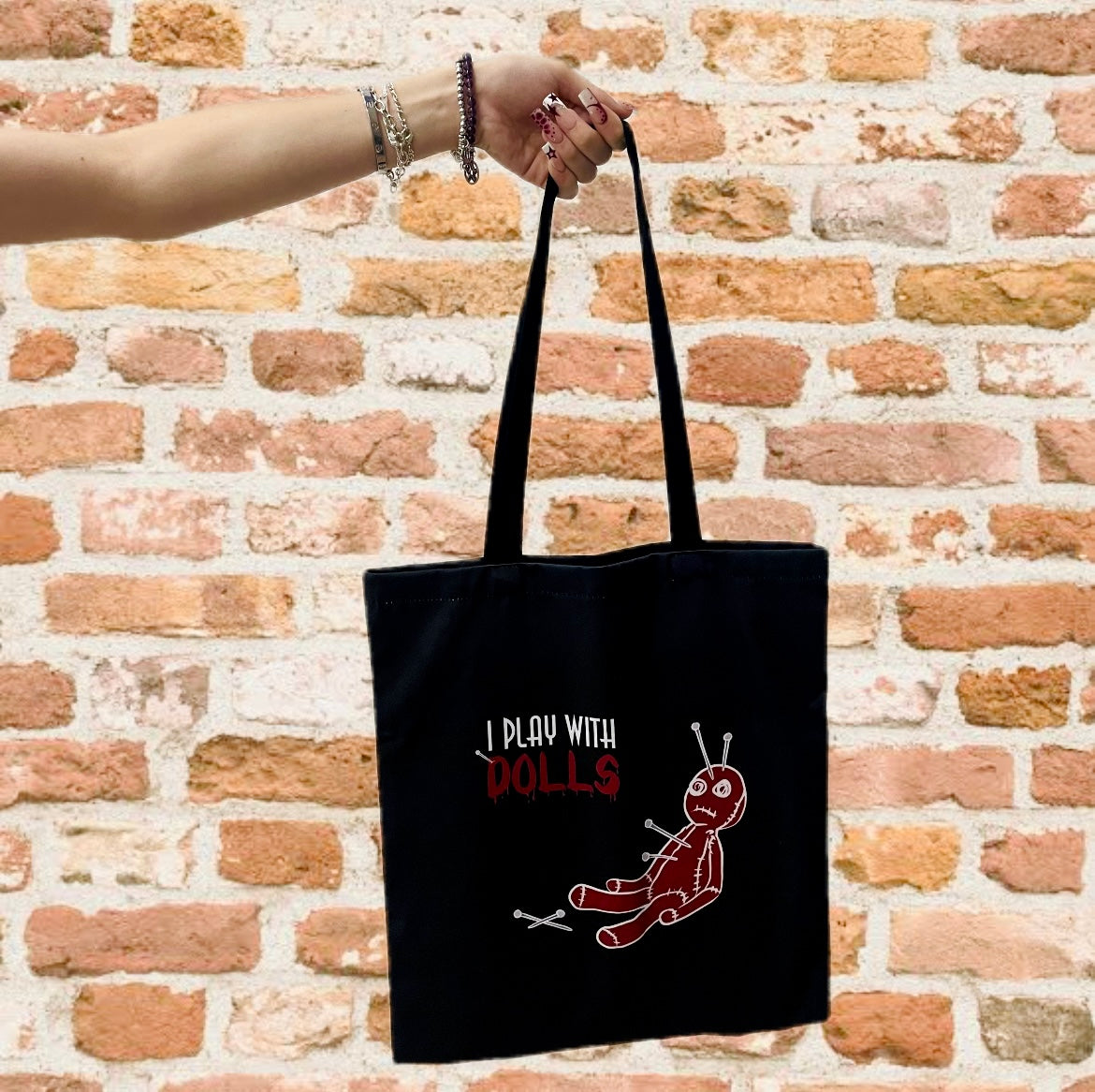 I Play with Dolls Collection Tote Bag