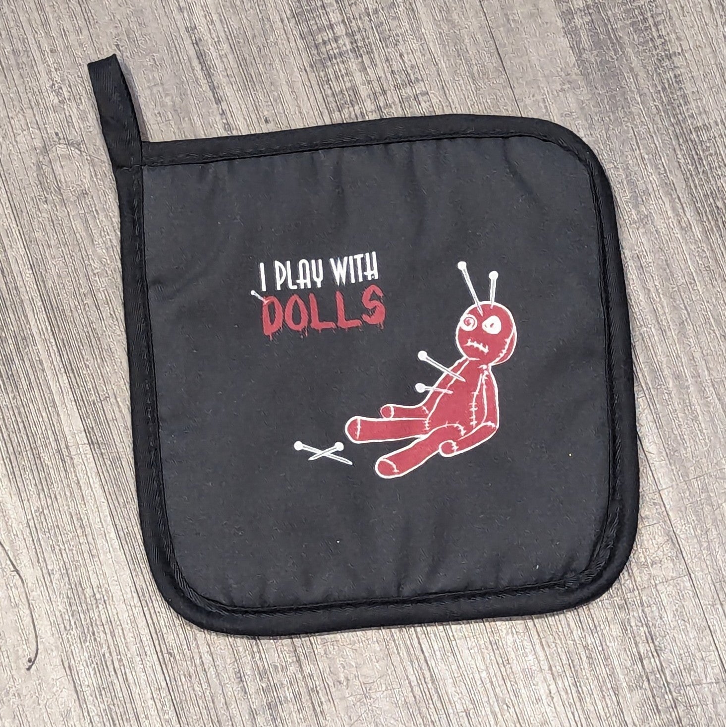 I Play with Dolls Collection Oven Mitt Set