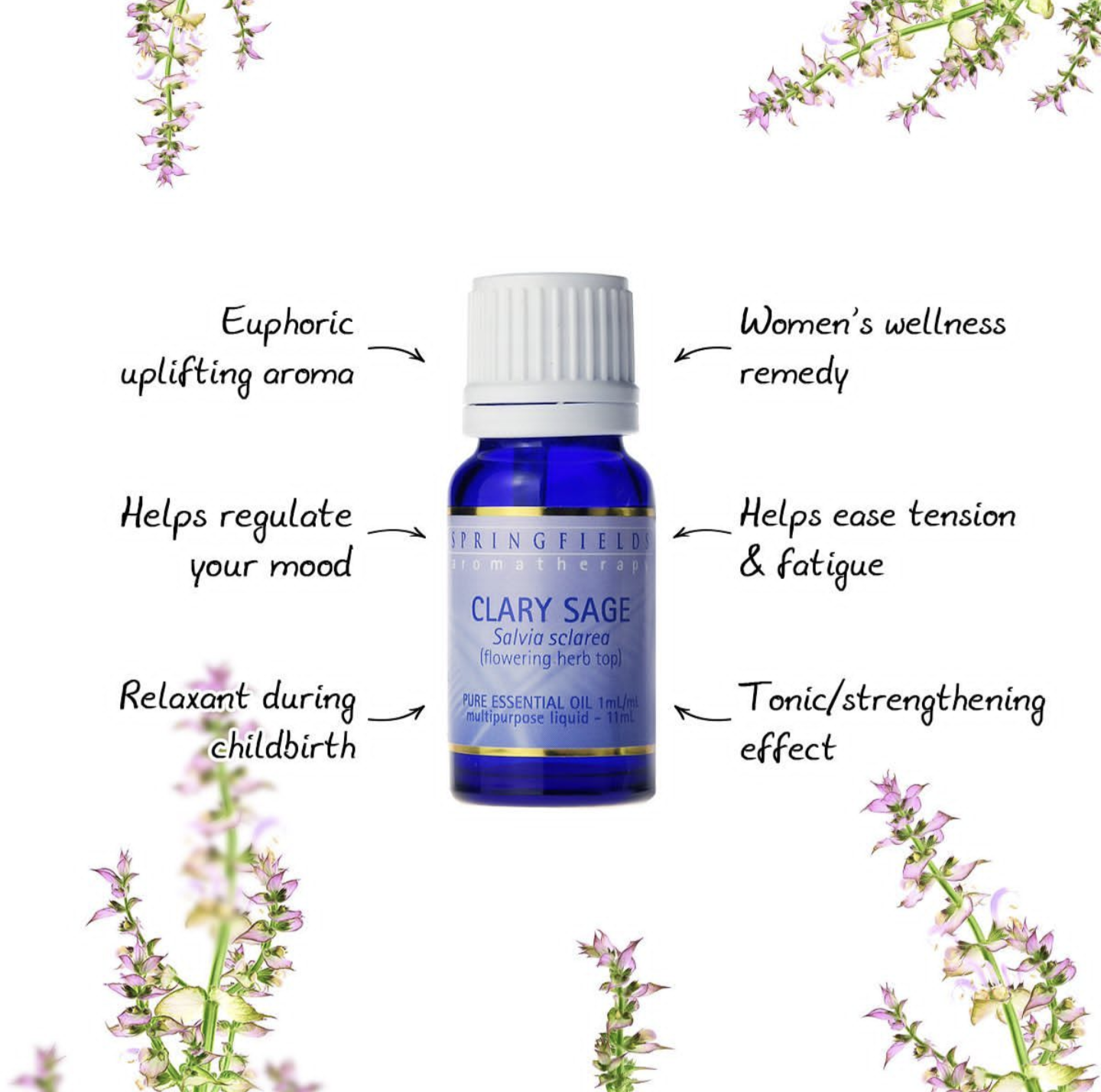 Clary Sage Essential Oil 11ml