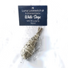 White Sage Smudge Stick - Organic 5 size choices Luna Lovewitch