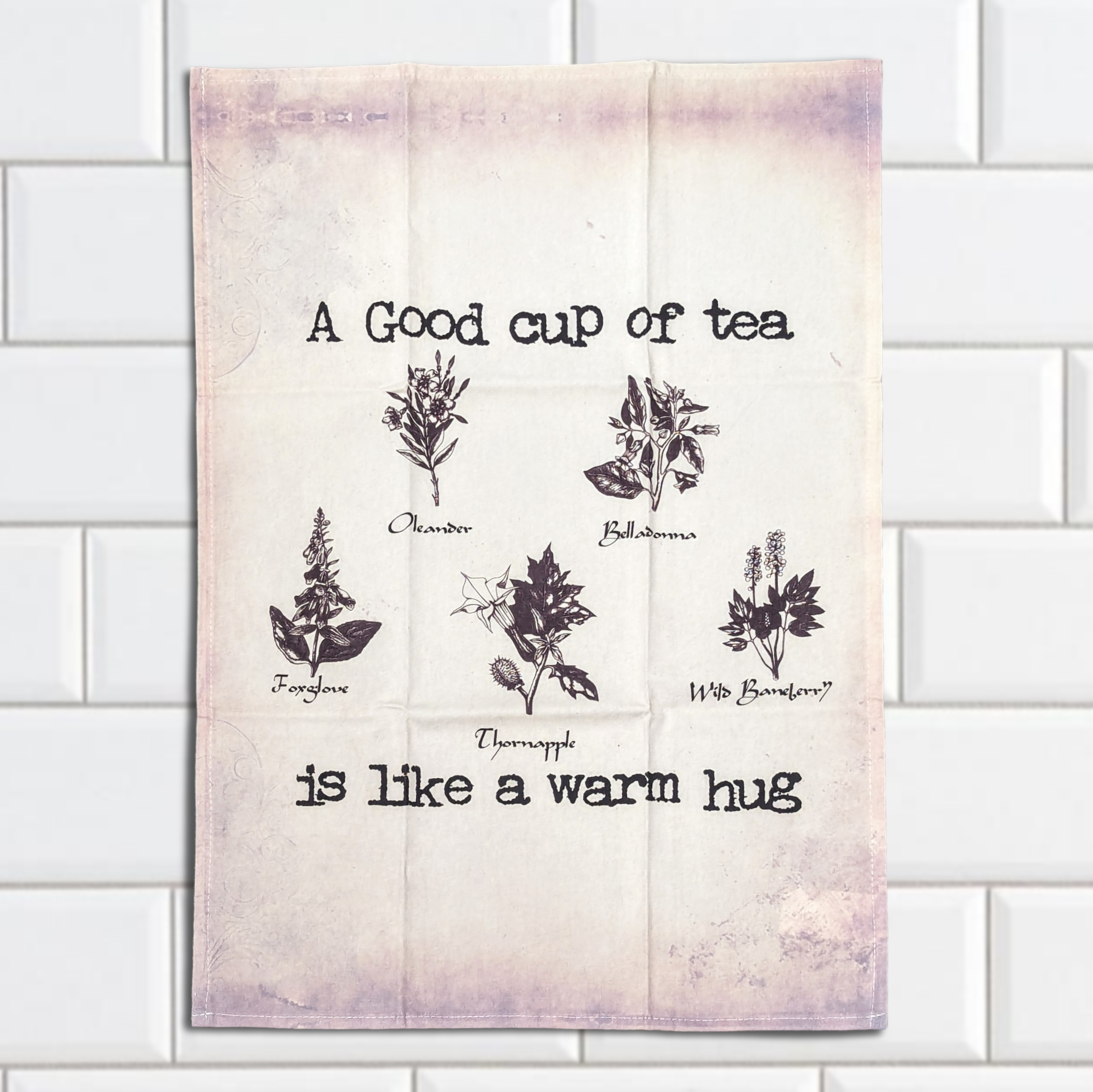 The Poison Garden Collection Tea Towel