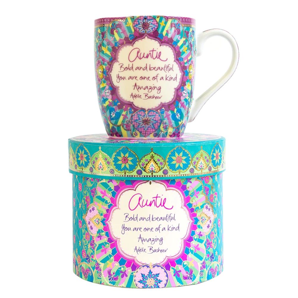 Auntie inspiration mug with gift box