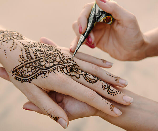 Henna stick for tattoos - single stick