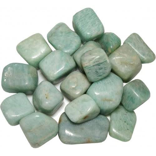 Amazonite tumble stone Crystals The Crystal and Wellness Warehouse 