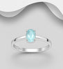 Aquamarine Faceted Ring Rings The Crystal and Wellness Warehouse 