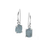 Aquamarine Hook Earring Earrings The Crystal and Wellness Warehouse 