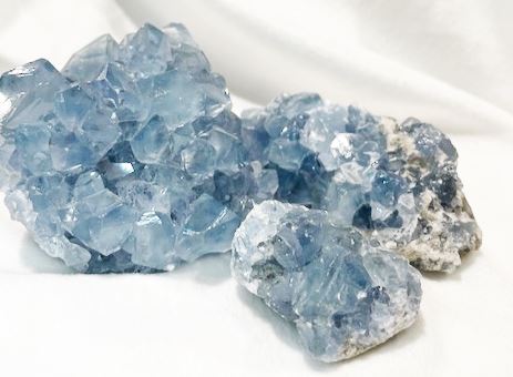 Celestite Clusters Crystals The Crystal and Wellness Warehouse 