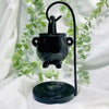 Ceramic hanging cauldron oil burner with stand 17cm Decor The Crystal and Wellness Warehouse 