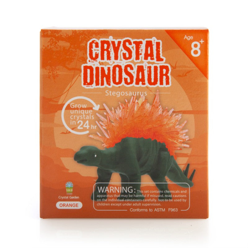 Crystal dino stegosaurus orange Crystals The Crystal and Wellness Warehouse 