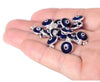 Evil eye pendant in 925 sterling silver Charms & Pendants The Crystal and Wellness Warehouse 