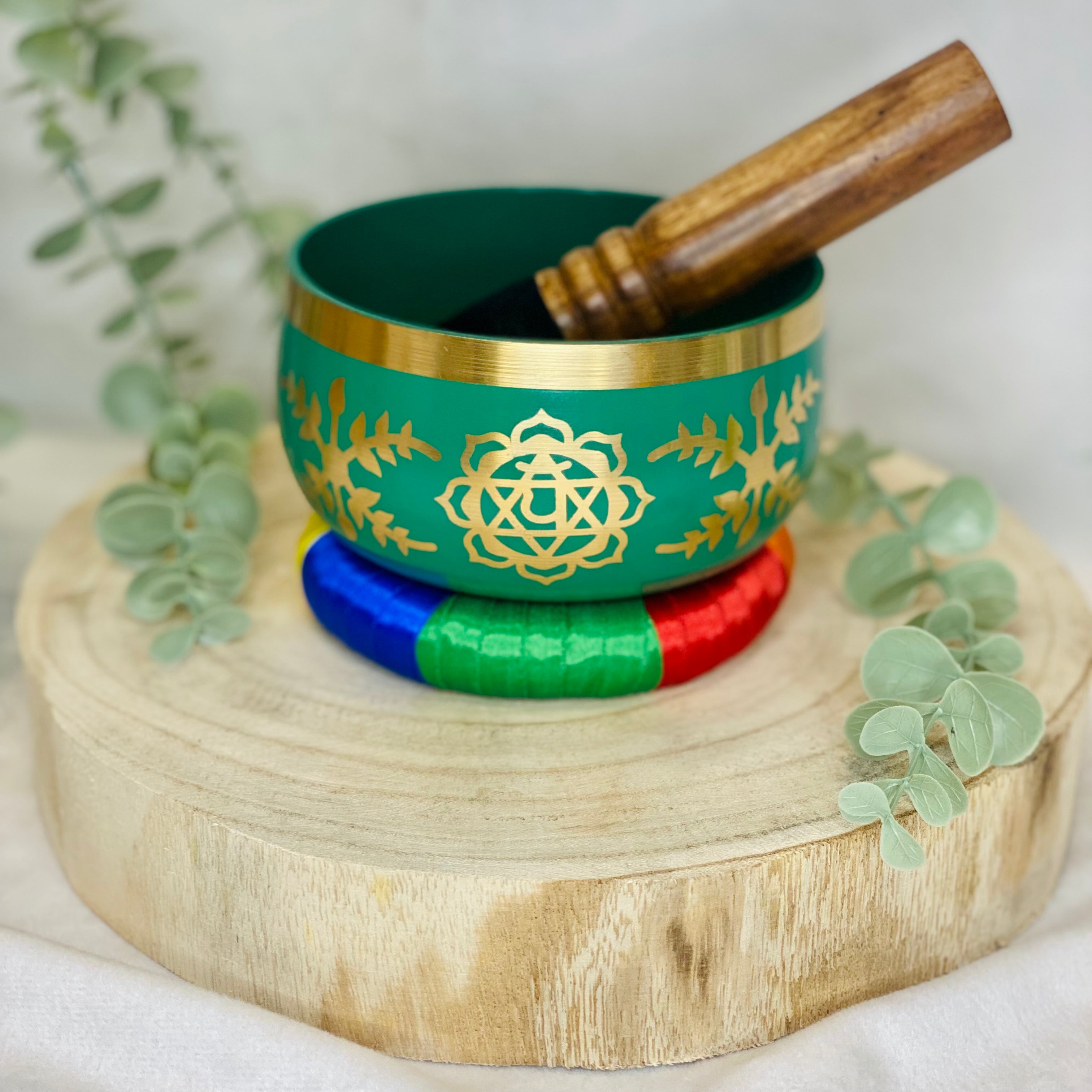 Charka singing bowls - various colours