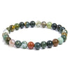 Indian agate bead bracelet 6mm Bracelets The Crystal and Wellness Warehouse 