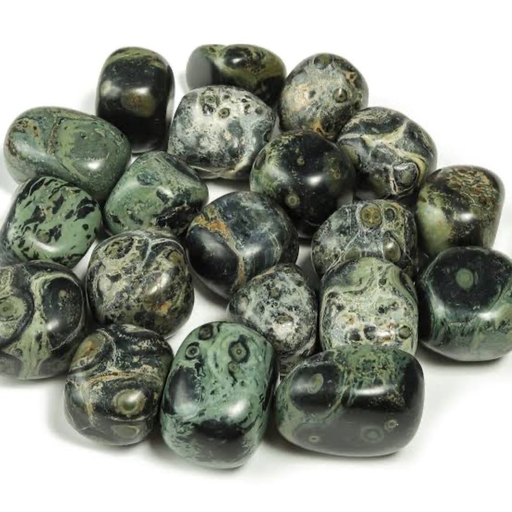 Kambaba ( crocodile) jasper tumble stone