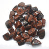 Mahogany Obsidian Tumble Tumbled Stones The Crystal and Wellness Warehouse 