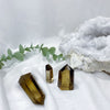 Natural citrine points in various sizes