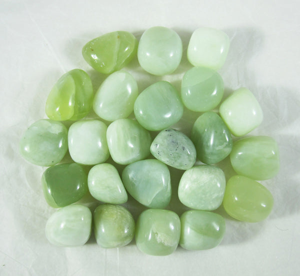 New Jade Tumbled stone Tumbled Stones The Crystal and Wellness Warehouse 