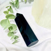 Black obisdian polished points