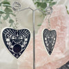 Ouija Planchette Earrings Earrings The Crystal and Wellness Warehouse 