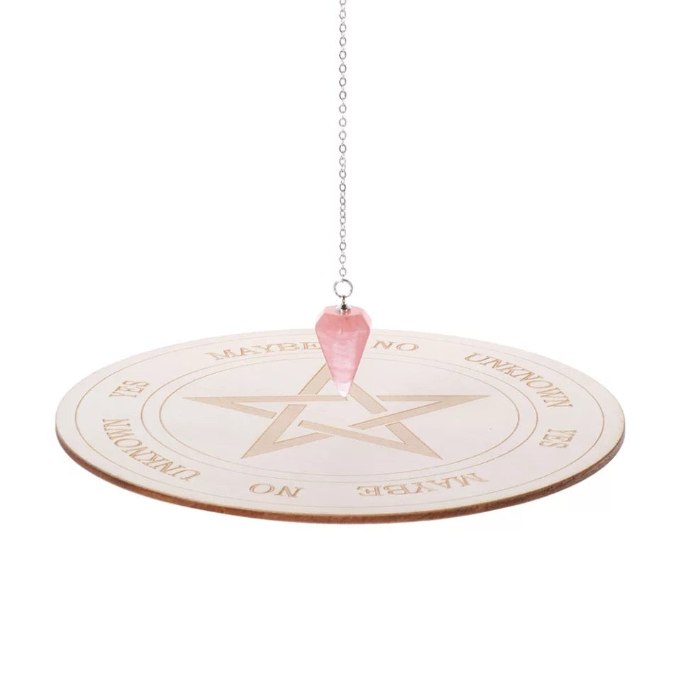 Pendulum board large 25cm Spirituality The Crystal and Wellness Warehouse 