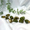 Rainforest jasper tumbled stone