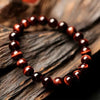 Red tiger eye bead bracelet 8mm Bracelets The Crystal and Wellness Warehouse 