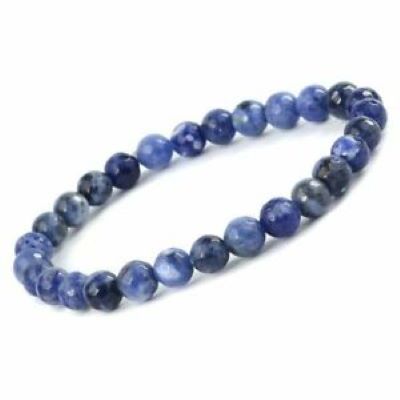Sodalite bead bracelet 6mm Bracelets The Crystal and Wellness Warehouse 