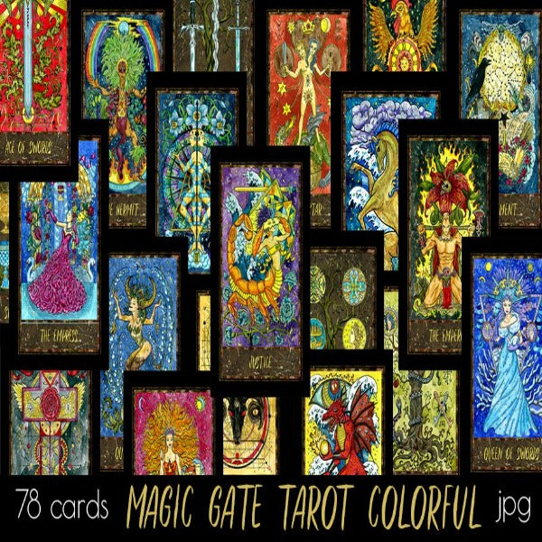 The Magic Gate Tarot Deck Tarot and Oracle The Crystal and Wellness Warehouse 