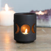 Triple moon and star tea light candle holder Homewares The Crystal and Wellness Warehouse 