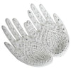 White Praying hands dish Homewares The Crystal and Wellness Warehouse 