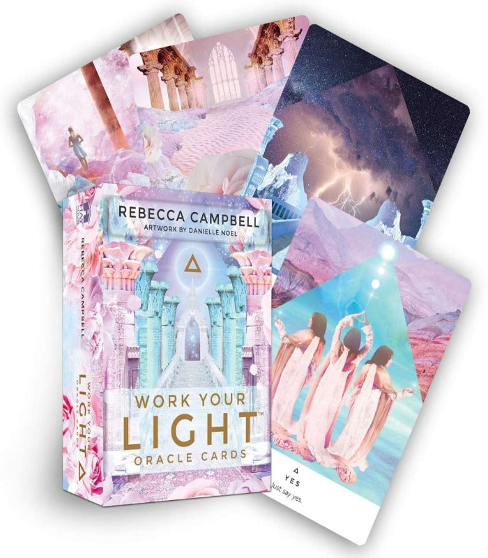 Work Your Light Oracle Cards Tarot and Oracle The Crystal and Wellness Warehouse 